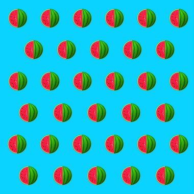 Karpuzlu desenlerin arkaplanı