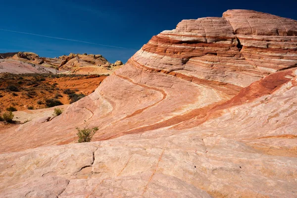 Údolí ohně stát park, nevada — Stock fotografie