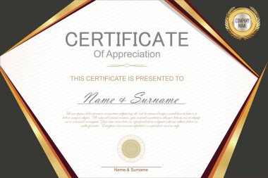 diploma veya sertifika şablonu