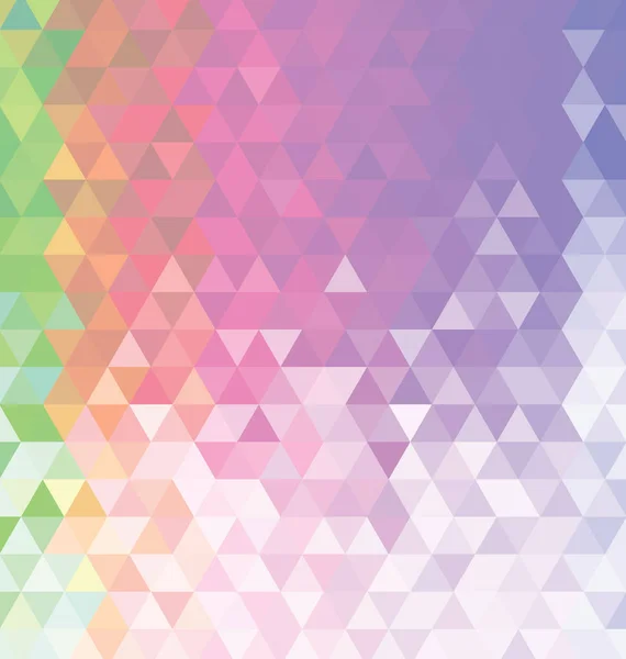 Abstrakte bunte Hintergrund mit Dreiecken — Stockvektor