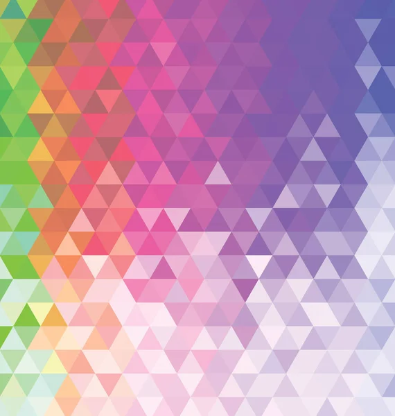 Abstract colorful background with triangles — Stock Vector