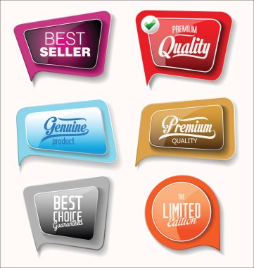 Soyut modern Satılık vektör afiş koleksiyonu