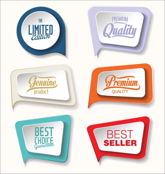 Soyut modern Satılık vektör afiş koleksiyonu