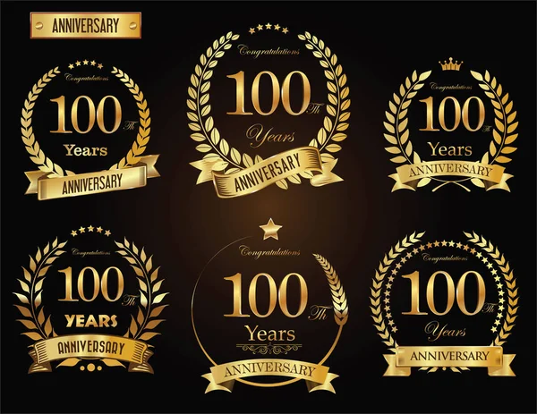 Yıldönümü altın defne çelengi