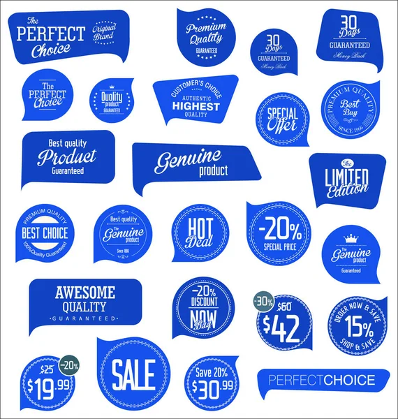 Venda Modelos Banner Design Oferta Especial Tags Coleção — Vetor de Stock