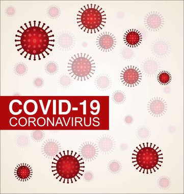 Coronavirus covid 19 salgın virüs arka planı