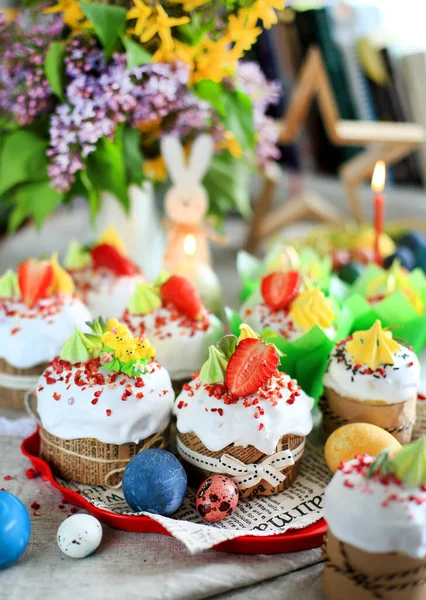 Easter Day Easter Cakes — Stock Photo, Image