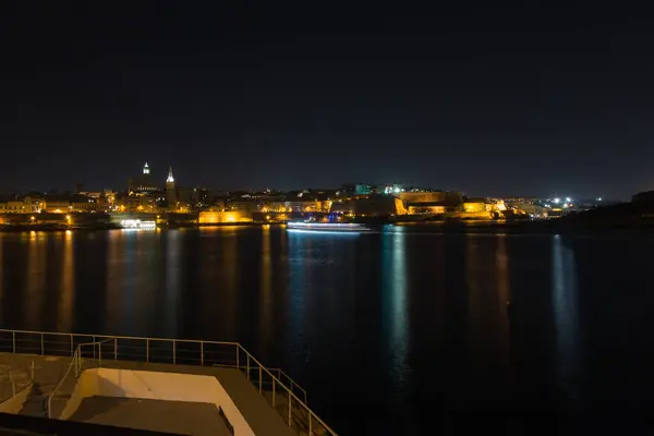 Notte Valletta quattro — Foto Stock