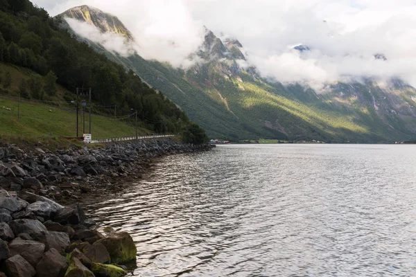 Bonito paisaje en Noruega — Foto de Stock