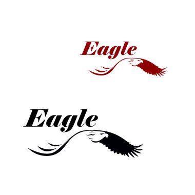 Kartal vektör Logo şablonu