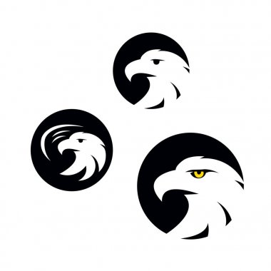 Kartal vektör Logo şablonu