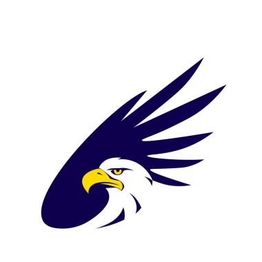 Kartal vektör Logo şablonu