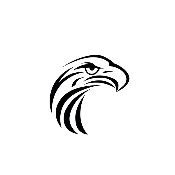 Modèle de logo vectoriel de l'aigle — Image vectorielle