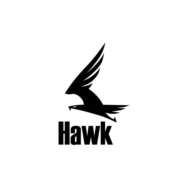 Plantilla de logotipo de Hawk Vector — Archivo Imágenes Vectoriales