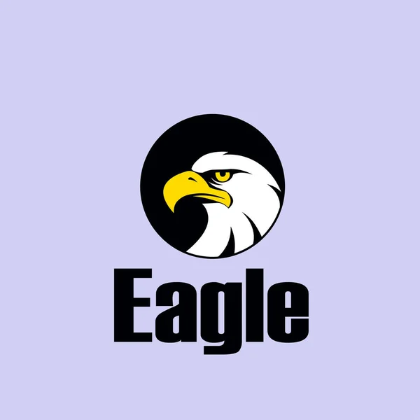 Eagle Vector logó sablon Jogdíjmentes Stock Illusztrációk