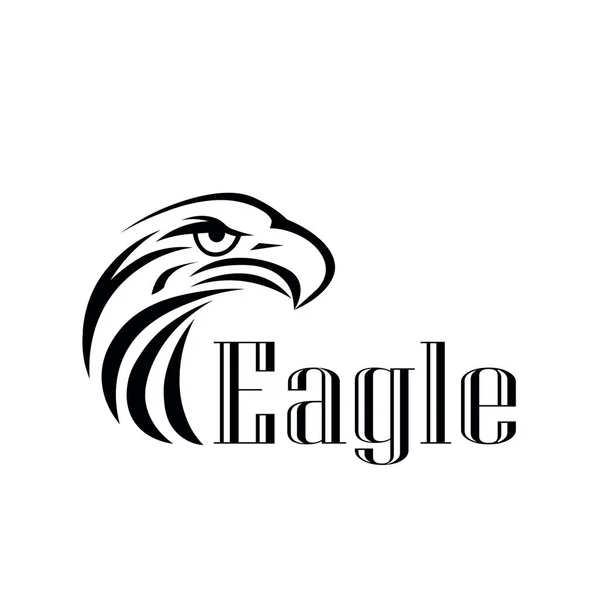 Eagle Vector logó sablon Stock Vektor