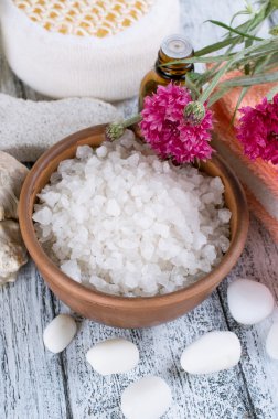 Deniz tuzu salonuyla Spa