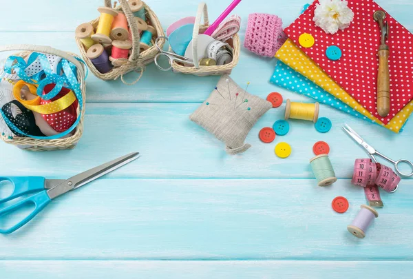 Dikiş ve kumaş için araç kümesi