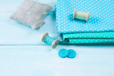 Dikiş ve kumaş için araç kümesi