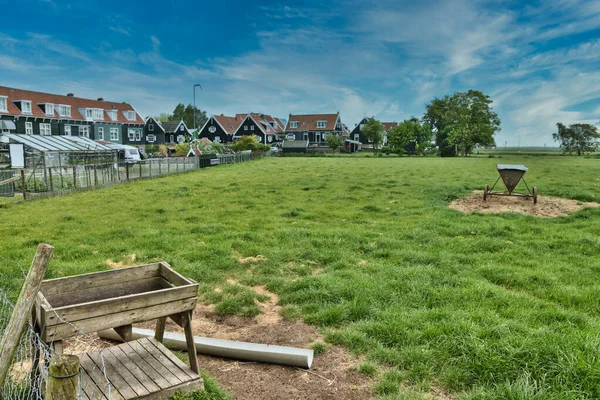 Amsterdam yakınlarındaki Sihirli Hollanda köyü ilkbaharda Amsterdam 'dan bisikletle ziyaret etti