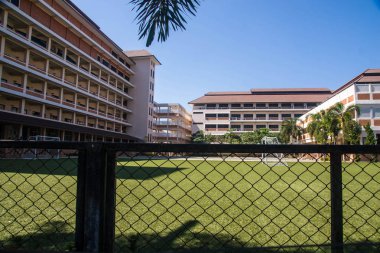 Bina arka plan olduğunu