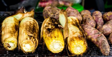 Izgara mısır ızgara