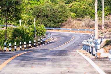 Dağ yolu kırsal ülke