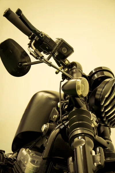 Vintage motorcykel detalj — Stockfoto