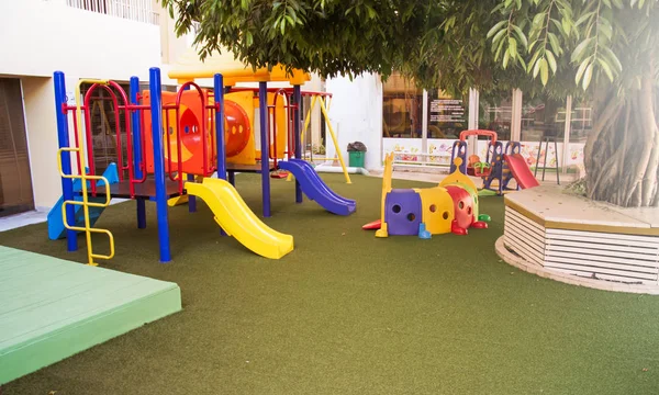 Un parque infantil — Foto de Stock