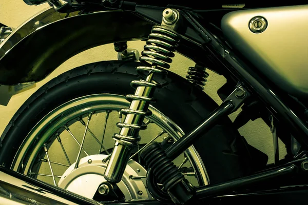 Oldtimer Motorrad Split Toning — Stockfoto