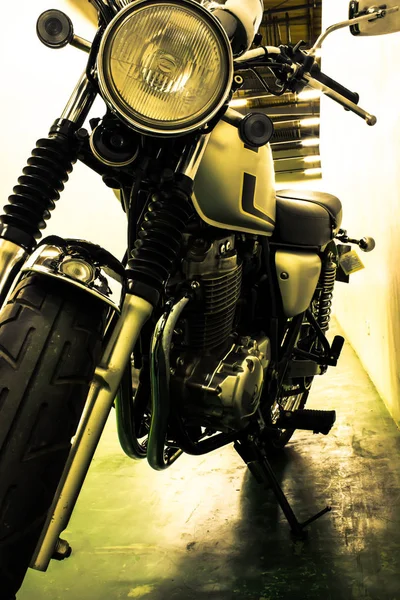 Oldtimer Motorrad Split Toning — Stockfoto
