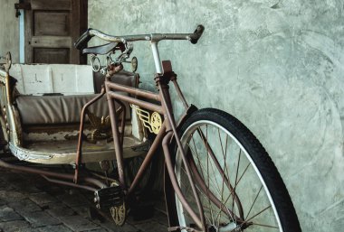 Tayland üç tekerlekli bisiklet vintage tarzı