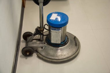 Floor polishing machine clipart