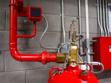 FM-200 Baskı Sistemleri, Veri Merkezi Odasında FM200 Gaz Suyu Sistemi