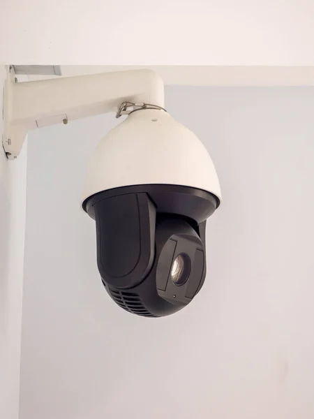 Caméra Vidéosurveillance Sécurité Système Surveillance Dans Immeuble Bureaux — Photo