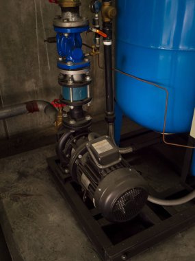 Su pompası güçlendirme sistemi boru ve ateş kontrol sistemi için paneli