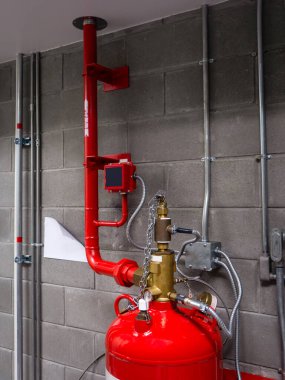 FM-200 Baskı Sistemleri, Veri Merkezi Odasında FM200 Gaz Suyu Sistemi