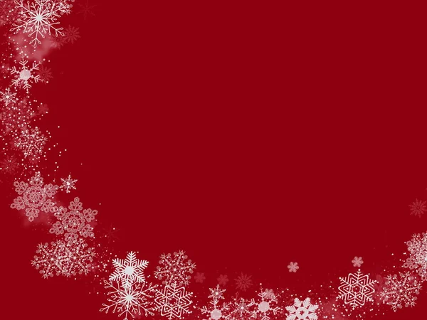 Navidad Festiva Fondo Colorido Con Copos Nieve Oro Elemento Plantilla — Foto de Stock