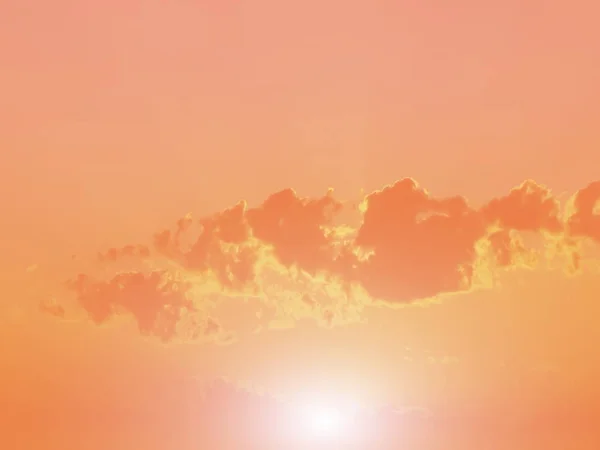 Закат Розовый Живой Коралловое Небо Света Абстрактный Фон Цифровой Цветной — стоковое фото
