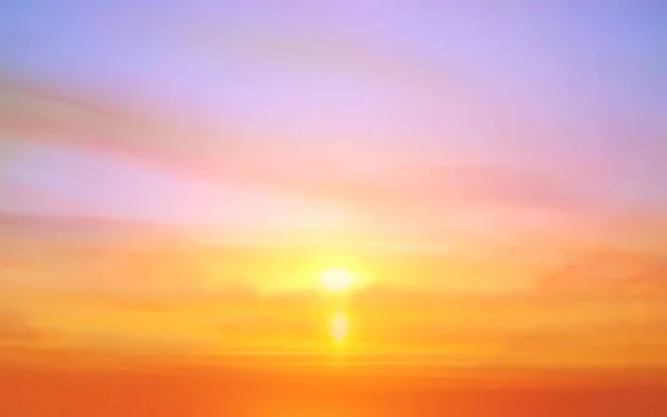 Západ Slunce Pozadí Krásné Slunce Obloha Sluneční Světlo Večer Mraky — Stock fotografie
