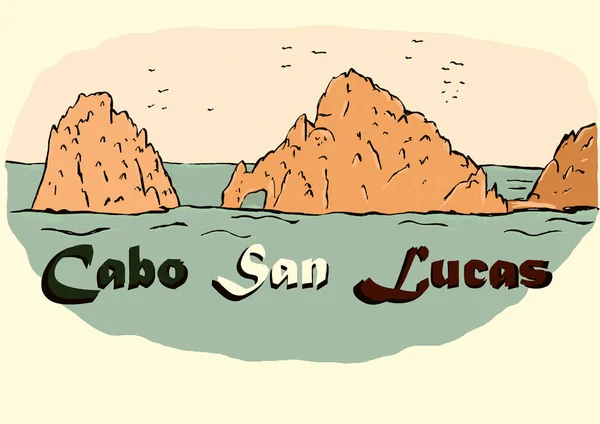 Cabo San Lucas Vintage — Stok fotoğraf