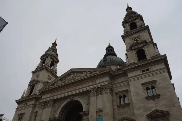 Heiliger Stiefmütterchen Basilika Budapest Stadt — Stockfoto