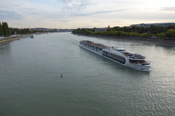 Budapest Parlemen Pada Malam Hari — Stok Foto