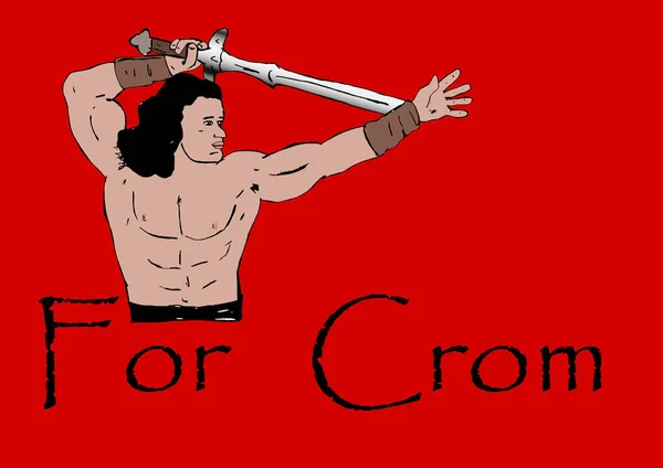 Crom Combattiamo — Foto Stock