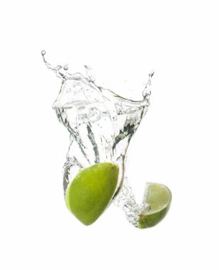 Suda limon ve güzel sprey