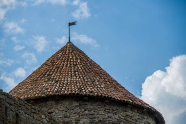 Akkerman kalesi, güzel manzaralı antik bir kale.