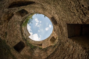 Akkerman kalesi, güzel manzaralı antik bir kale.