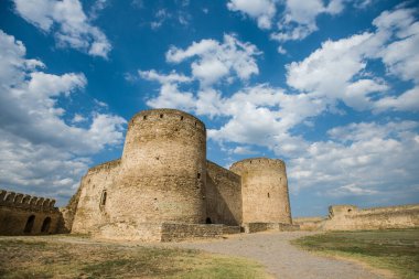 Akkerman kalesi, güzel manzaralı antik bir kale.