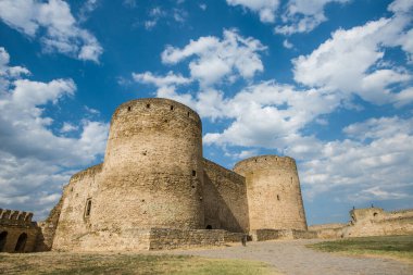 Akkerman kalesi, güzel manzaralı antik bir kale.