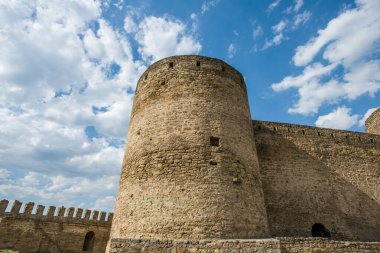 Akkerman kalesi, güzel manzaralı antik bir kale.